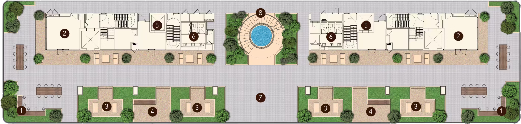Level 66 facility plan