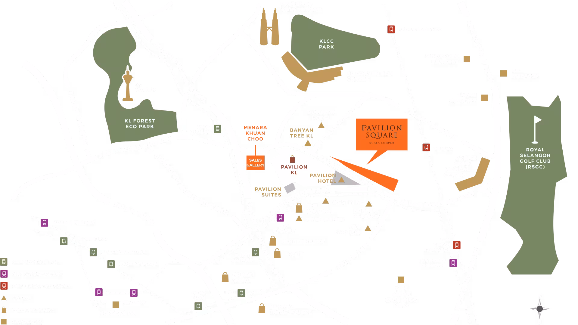 Pavilion Square location overview