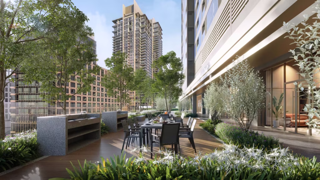 Landscape terrace