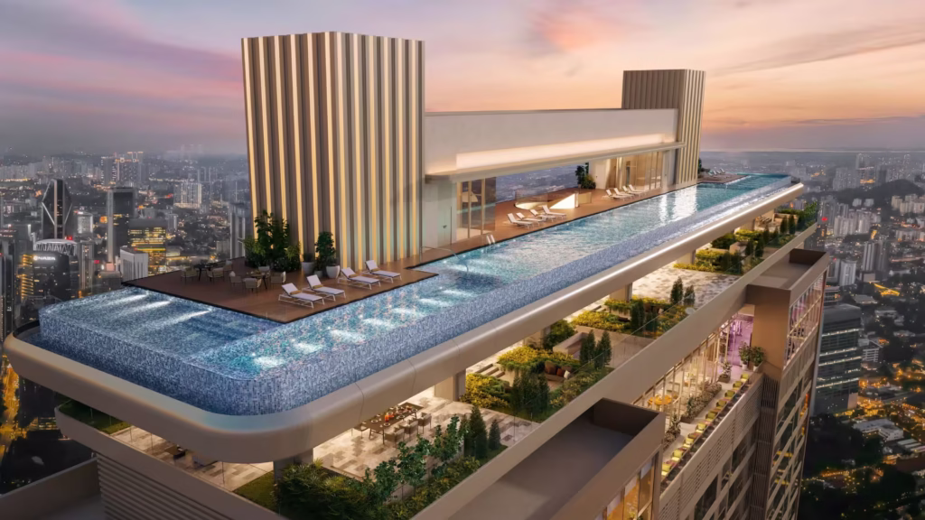 Infinity pool
